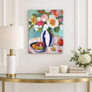 Floral Still Life Canvas Wall Art, 18 x 14 Inch