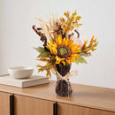 Sunflower & Pumpkin Fall Arrangement, 16 Inch
